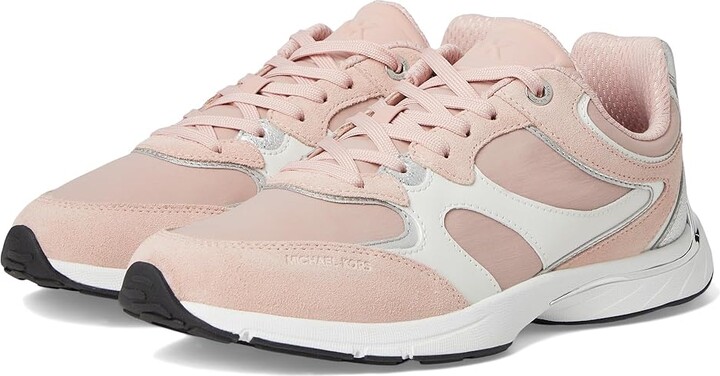 (取寄) マイケルコース レディース ライリー トレーナー MICHAEL Michael Kors women Riley Trainer Smokey Rose MICHAEL Michael Kors Riley Trainer Women's Shoes Smokey Rose : 8 M