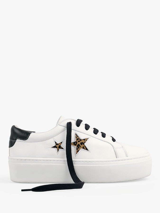 hush skye hi top trainers