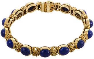 Van Cleef & Arpels Heritage  18K Lapis Lazuli Bracelet