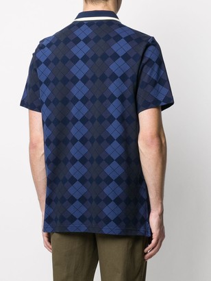 adidas Argyle Pattern Polo Shirt