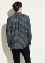 Thumbnail for your product : Vince Shadow Plaid Long Sleeve
