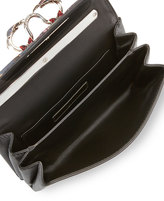 Thumbnail for your product : Valentino Va Va Voom Camo Butterfly Shoulder Bag, Multi