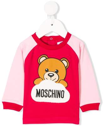 Moschino Kids teddy bear print top