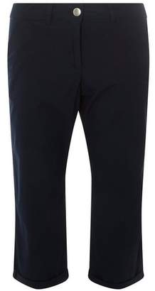 Dorothy Perkins Womens Navy Cropped Trousers