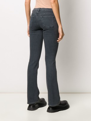 J Brand Sallie high rise straight-leg jeans