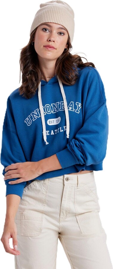 UNIONBAY Vintage Logo Hooded Sweatshirt