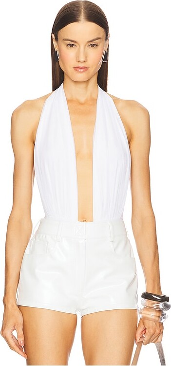Norma Kamali Halter Bodysuit