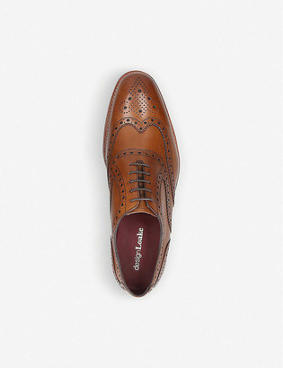 Loake Kerridge leather Oxford shoes - ShopStyle