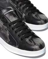 Thumbnail for your product : Dolce & Gabbana Rear Sole Logo Sneakers
