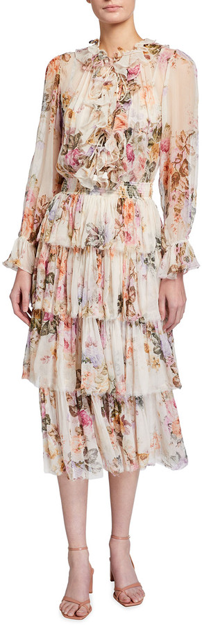 Brighton tiered frill dress Clearance