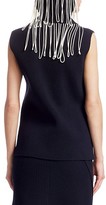 Thumbnail for your product : Calvin Klein Sleeveless Fringe-Knit Top