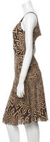 Thumbnail for your product : Diane von Furstenberg Silk Printed Dress