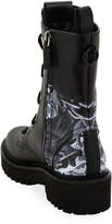 Thumbnail for your product : Valentino Garavani Undercover Rose Combat Booties