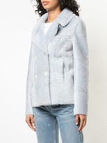 Thumbnail for your product : Yves Salomon Double-Breasted Coat