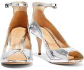 Thumbnail for your product : Schutz Liffa Mirrored-Leather Pumps