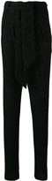 Thumbnail for your product : Talbot Runhof Glitter Tapered Trousers