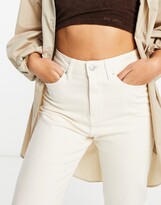 Thumbnail for your product : Miss Selfridge slim stretch jeans in white