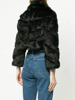 Thumbnail for your product : Alberto Makali cropped fitted jacket
