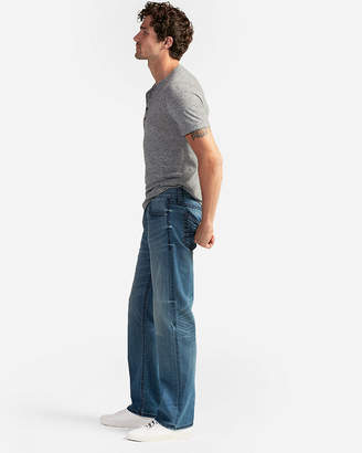 Express Relaxed Thick Stitch Stretch+ Eco-Friendly Jeans