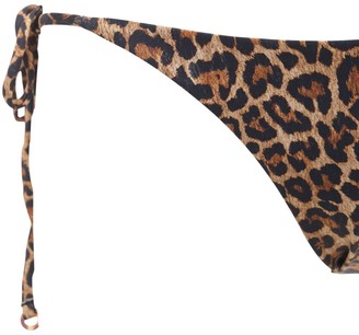 Anemos Leopard Double String Bikini Bottom