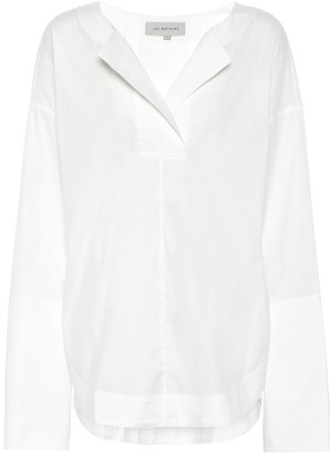 Lee Mathews Elsie cotton-blend blouse