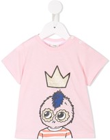 Thumbnail for your product : Fendi Kids crown print T-shirt