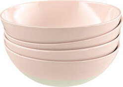 Canvas Home Shell Bisque Porcelain Cereal Bowl 24oz