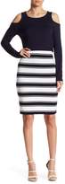 Thumbnail for your product : Karen Kane Stripe Pencil Skirt