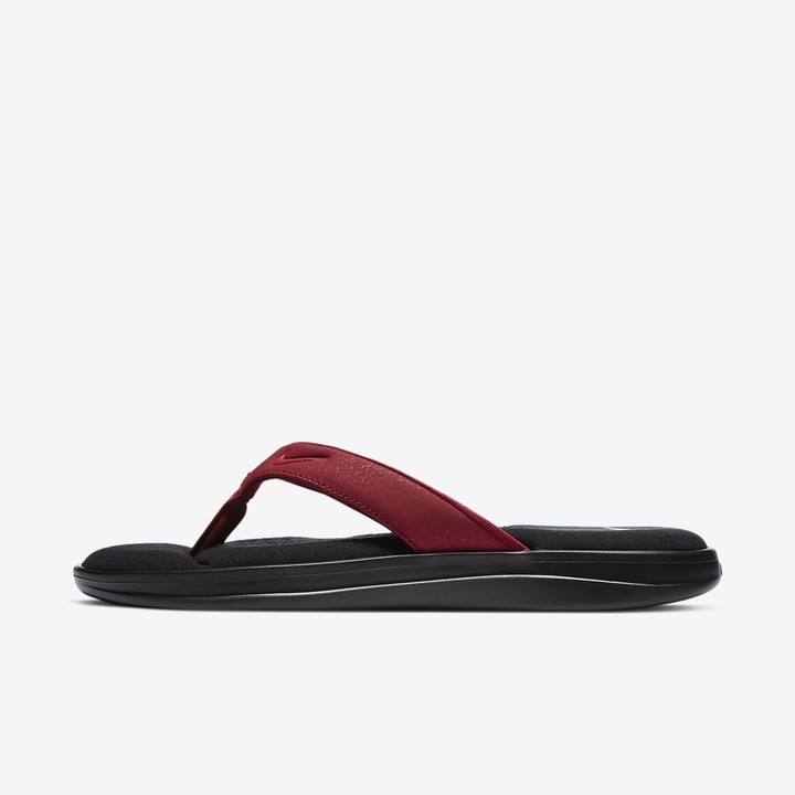 nike sandals with strap on back