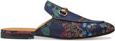 Thumbnail for your product : Gucci Princetown jacquard slipper with Donald Duck