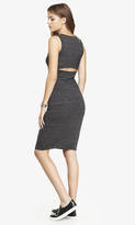 Thumbnail for your product : Express Space Dyed Midi Sweater Dress - Black