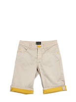Thumbnail for your product : Fendi Stretch Cotton Bermuda Shorts