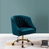 Thumbnail for your product : Everly Quinn Pennell Task Chair Upholstery Color: Pink