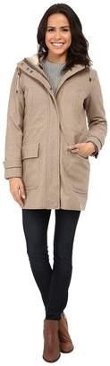 Cole Haan 4-in-1 Hooded Parka with Removable and Reversible Liner Bomber Jacket
