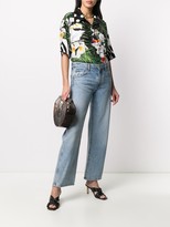 Thumbnail for your product : Dolce & Gabbana Oversized Tropical Print Shirt