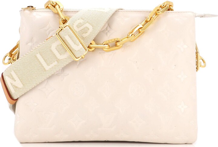 Louis Vuitton Coussin Bag Limited Edition Fall in Love Monogram Embossed  Lambski