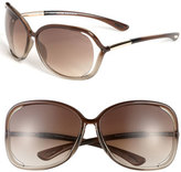 Thumbnail for your product : Tom Ford 'Raquel' 68mm Oversized Open Side Sunglasses
