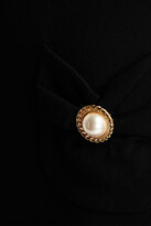 Thumbnail for your product : Moschino Gathered button-embellished ponte dress