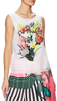 Thumbnail for your product : Mary Katrantzou Sepack Silk Embroidered Top