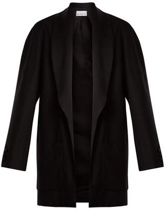 Raey - Shawl Collar Wool Tux Jacket - Womens - Black