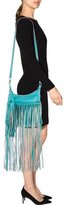 Thumbnail for your product : Carlos Falchi Fringed Leather Crossbody Bag w/ Tags