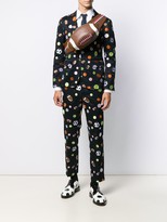 Thumbnail for your product : Thom Browne Pebbled Football Belt Bag