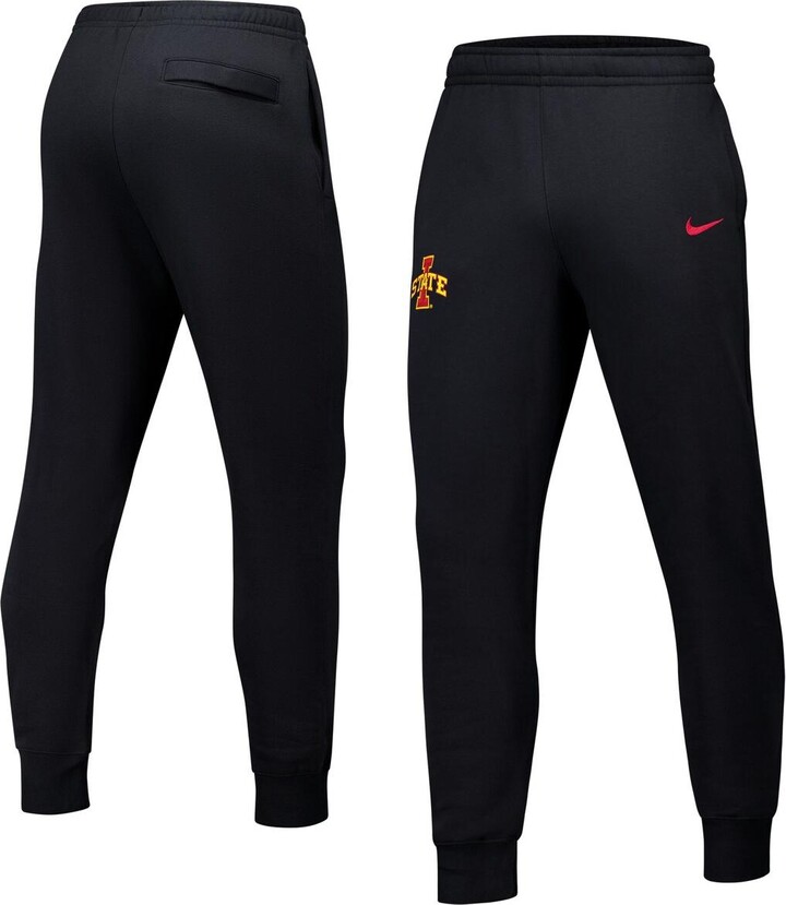 Nike Men's Black Iowa State Cyclones Club Fleece Pants