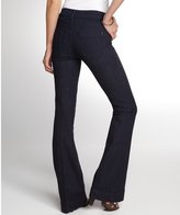 Thumbnail for your product : Black Orchid Ink Wash Stretch Cotton Mid-Rise Flared Jeans