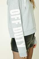Thumbnail for your product : Forever 21 Off Duty Mermaid Graphic Hoodie