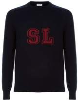Thumbnail for your product : Saint Laurent Initial Print Cashmere Sweater