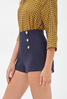 Thumbnail for your product : Forever 21 high-waisted sailor shorts