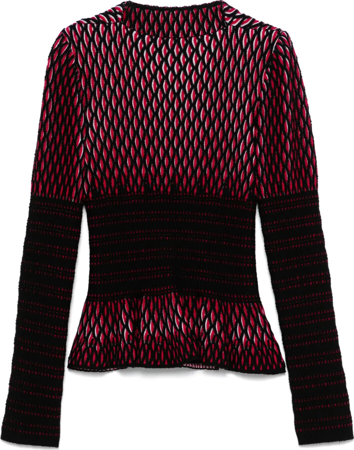 Alaïa Pre-Owned 2000s Full-Jacquard Sweater