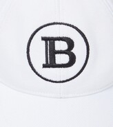 Thumbnail for your product : Balmain Kids Logo cotton baseball cap