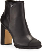 karl lagerfeld paris saxe beaded leather chelsea boots